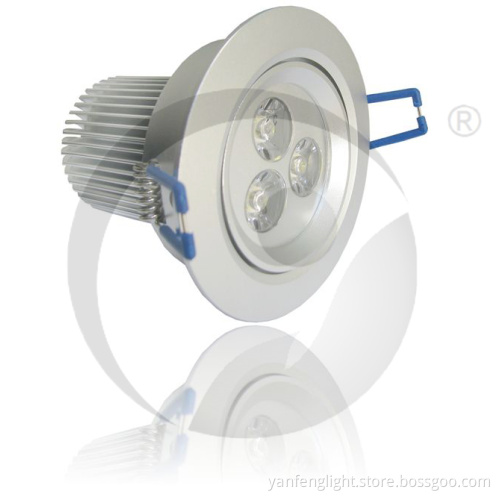 3W LED Indoor Downlight, Dimmable Ceiling Lamp